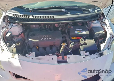 2010 Toyota Yaris z USA, uszkodzony, nr VIN JTDBT4K36A1377779